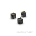 Conector de cabezal de clavija de paso de 1,27 mm LCP SMT